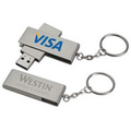 Volta Brushed Metal USB Flash Drive (256 MB)
